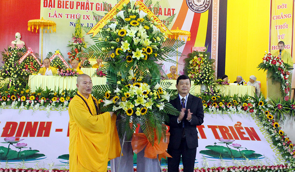 Đại hội đại biểu Phật giáo thành phố Đà Lạt lần thứ IX, nhiệm kỳ 2016 - 2021