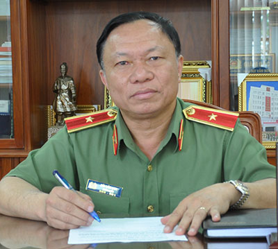 Giám đốc Công an tỉnh Bùi Văn Sơn