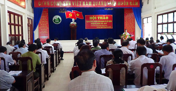 Hội thảo Lịch sử đấu tranh cách mạng và xây dựng huyện Đạ Huoai (1945 - 2015)