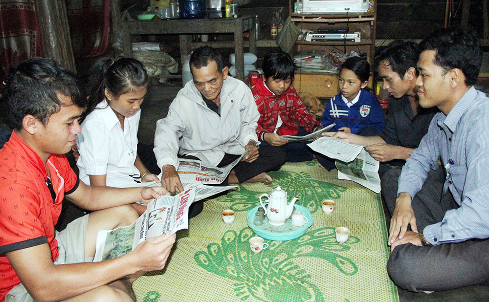Già làng, người có uy tín là điểm tựa của bà con đồng bào DTTS ở xã Phước Lộc