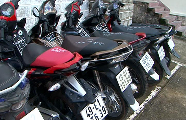 Đà Lạt: Phá băng nhóm gây hàng loạt vụ trộm xe máy