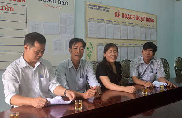 Giáo dục và Đào tạo huyện Đạ Huoai khi chăm lo công tác xây dựng Đảng