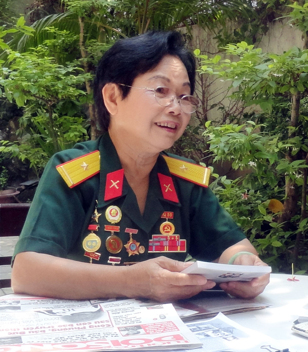 Bà Lê Thị Thu Nguyệt - Anh hùng lực lượng vũ trang nhân dân