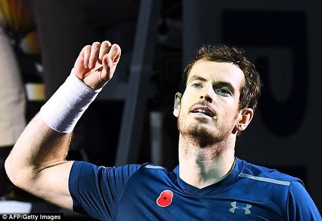 Murray đối mặt khó khăn ở ATP World Tour Finals 2016. (Nguồn: AFP/Getty Images)