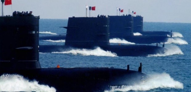 Tàu ngầm Trung Quốc tại Biển Đông. (Nguồn: tankler.com)