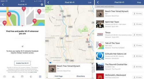  Tính năng "Find Wi-Fi" đang được Facebook thử nghiệm