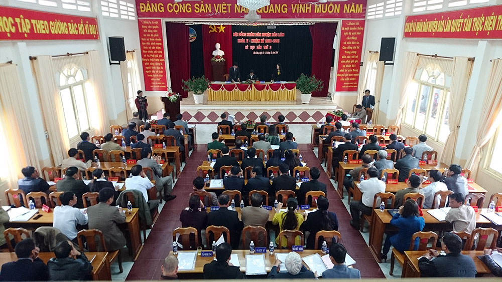 HĐND huyện Di Linh, Bảo Lâm tổ chức kỳ họp cuối năm 2016
