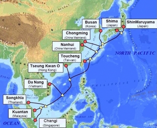Tuyến cáp quang biển APG sẽ giúp Internet Việt Nam đi quốc tế nhanh và ổn định hơn