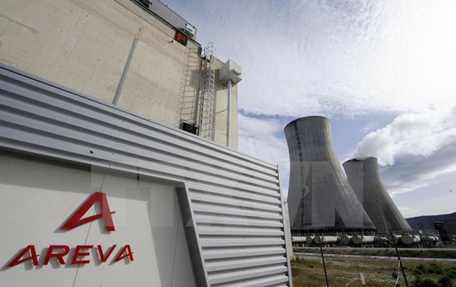 Nhà máy năng lượng hạt nhân Tricastin Areva của Pháp. (Nguồn: AFP/TTXVN)