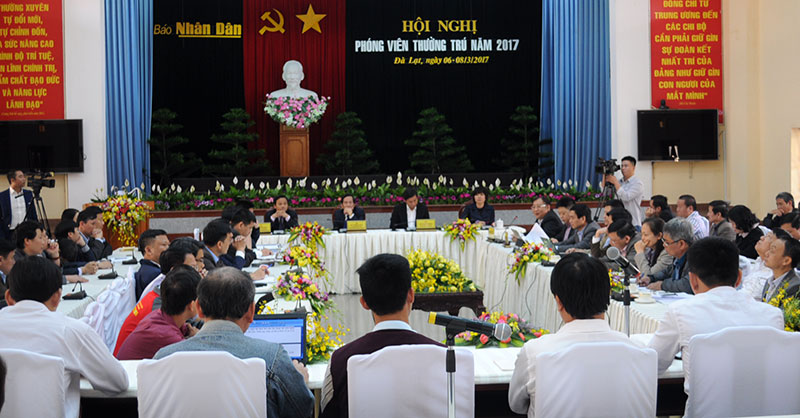 Báo Nhân Dân tổ chức Hội nghị Phóng viên thường trú năm 2017