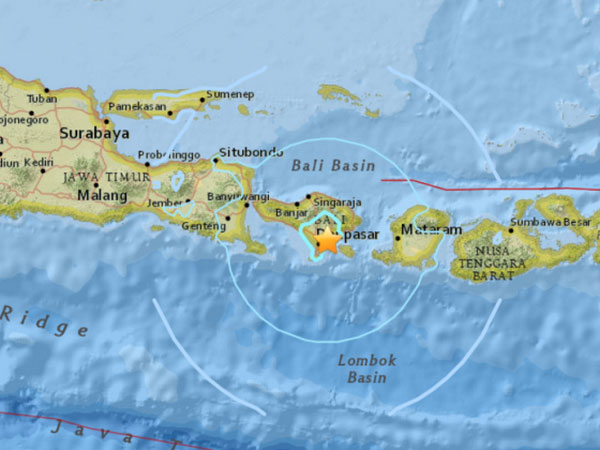 Động đất mạnh 6,4 độ Richter ở Indonesia, song không có sóng thần