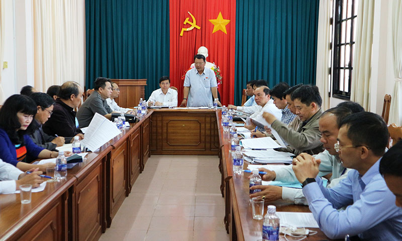Đoàn đại biểu Quốc hội đơn vị tỉnh Lâm Đồng làm việc với các công ty liên quan đến việc cải tạo quốc lộ 20, Trạm thu phí Liên Đầm