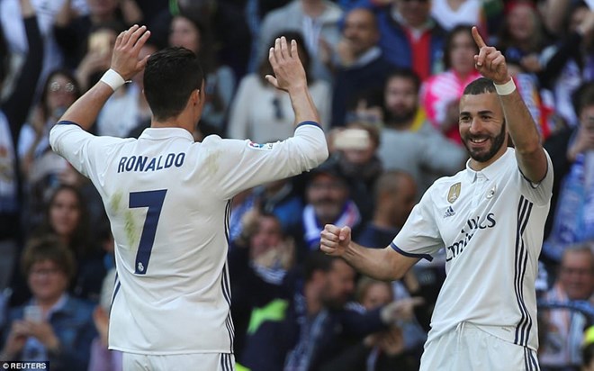 Real Madrid vẫn đang nắm chắc ngôi đầu. (Nguồn: Reuters)