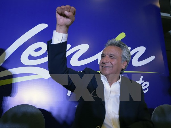 Bầu cử Ecuador: Ứng cử viên Moreno tuyên bố giành chiến thắng