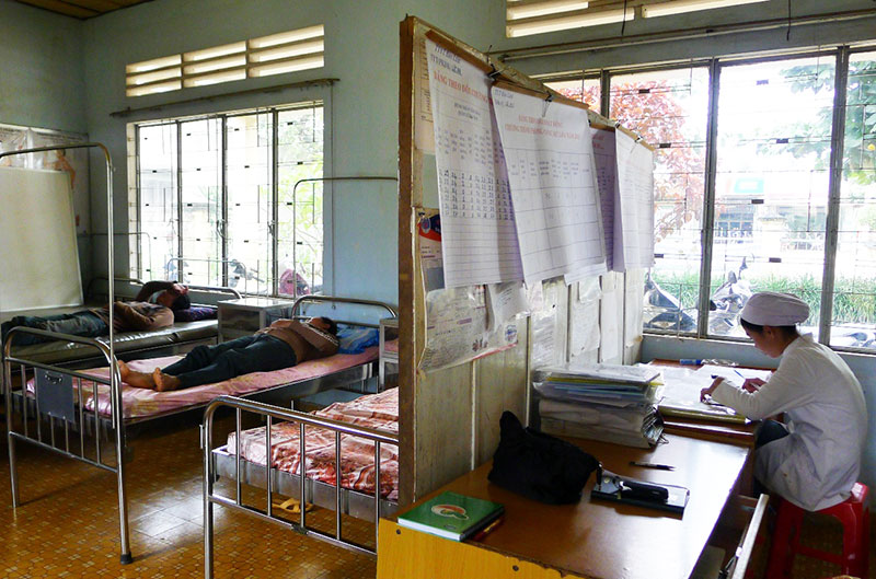 Cơ sở vật chất xuống cấp đã ảnh hưởng đến công tác khám chữa bệnh tại Phòng khám đa khoa khu vực Lộc An