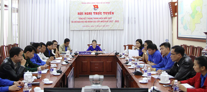 Toàn cảnh hội nghị giao lưu tại tỉnh Lâm Đồng