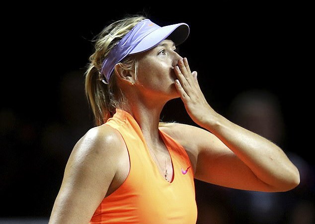 Maria Sharapova tái xuất ấn tượng sau 15 tháng bị cấm thi đấu