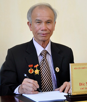 Ông Nghiêm Vũ Hà Chủ tịch Hội CCB Khối CCQ tỉnh Lâm Đồng