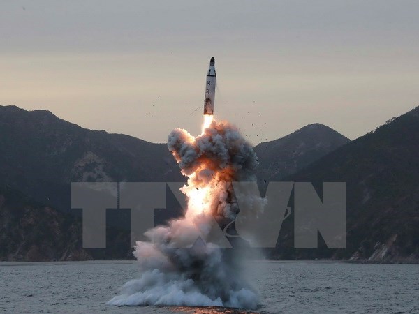 Triều Tiên tuyên bố vừa thử thành công một loại tên lửa mới