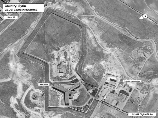 Mỹ cáo buộc chính quyền Syria thủ tiêu hàng nghìn tù nhân