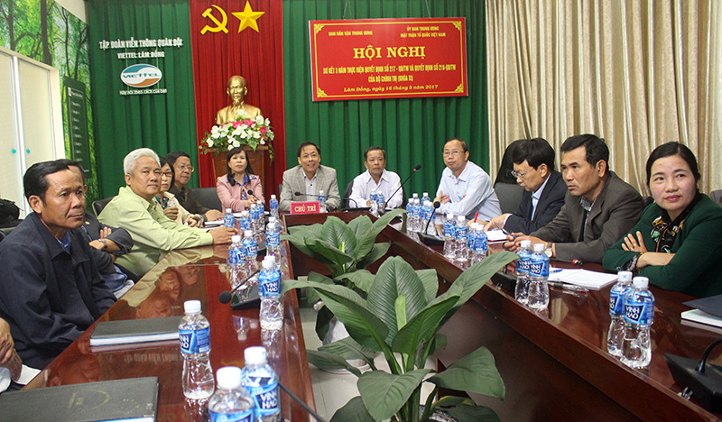 Sơ kết 3 năm thực hiện quyết định 217, 218 của Bộ Chính trị khóa XI
