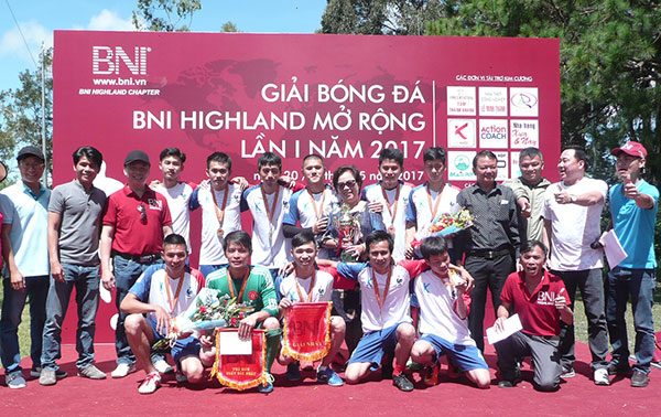 Giải bóng đá mini Câu lạc bộ Doanh nhân Lâm Đồng