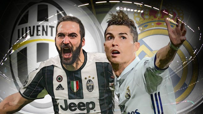 Những ngôi sao hàng đầu của Juventus và Real sẽ hứa hẹn tạo ra một trận cầu hấp dẫn. (Nguồn: skysports.com)