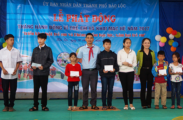 Bảo Lộc: Phát động Tháng hành động vì trẻ em