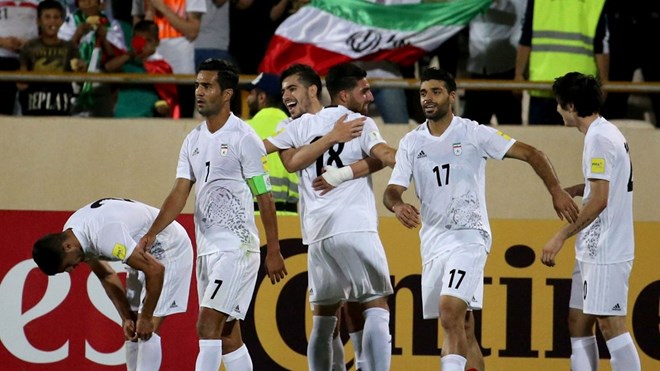 Đội tuyển Iran chính thức giành vé tham dự VCK World Cup 2018