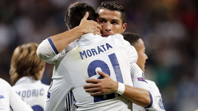 Ronaldo và Morata sẽ về Manchester United? (Nguồn: Getty Images)