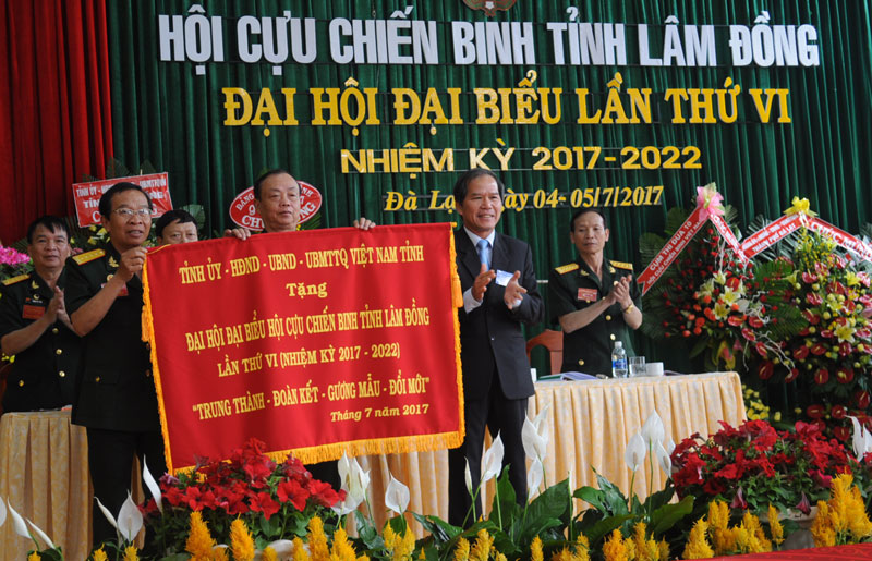 Đại hội Đại biểu Hội CCB tỉnh Lâm Đồng lần thứ VI, nhiệm kỳ 2017 - 2022