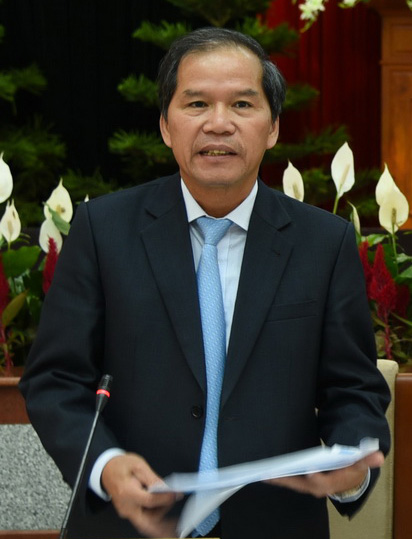 Bí thư Tỉnh ủy Nguyễn Xuân Tiến phát biểu tại hội nghị