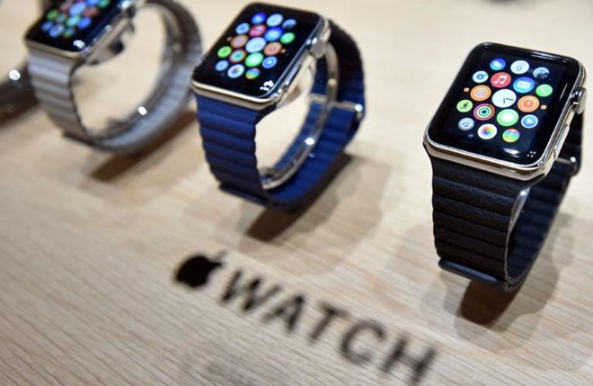 Đồng hồ thông minh Apple Watch. (Nguồn: Getty)