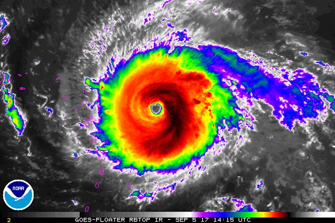 Siêu bão Irma phá hủy gần như hoàn toàn nhiều hòn đảo ở Caribe