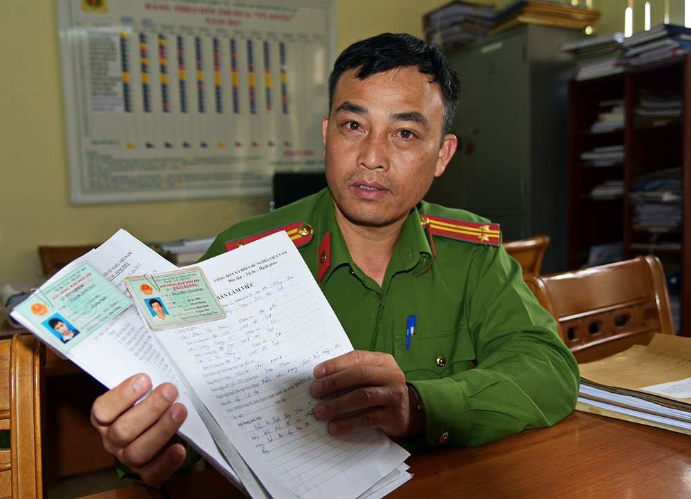Trung tá Phạm Văn Huấn, Đội phó Đội Cảnh sát điều tra tội phạm về kinh tế và chức vụ