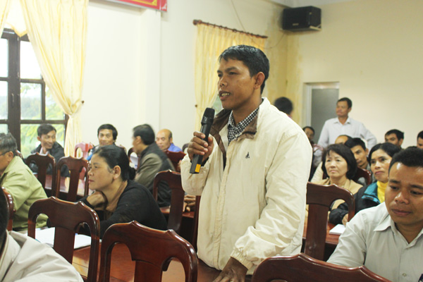 Đại biểu Quốc hội tiếp xúc với cử tri các huyện Đức Trọng, Đơn Dương