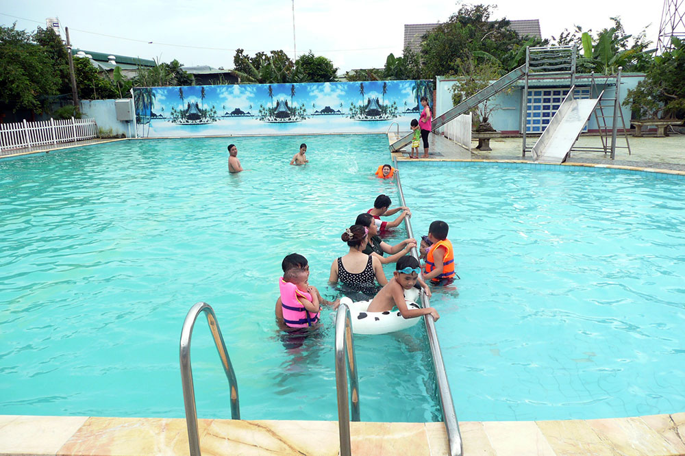 Ðể 40% học sinh tiểu học và trung học cơ sở trong tỉnh biết bơi