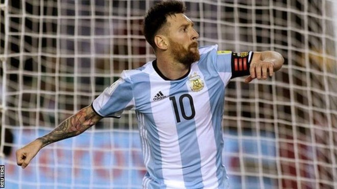 Messi sẽ giúp Argentina vượt qua khó khăn để giành vé đến Nga. (Nguồn: Reuters)