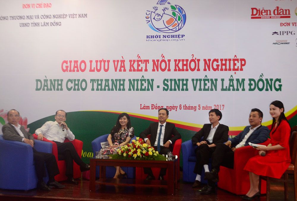 Trung tâm hỗ trợ khởi nghiệp thường xuyên phối hợp tổ chức giao lưu và kết nối khởi nghiệp dành cho thanh niên - sinh viên Lâm Đồng. Ảnh: V.H