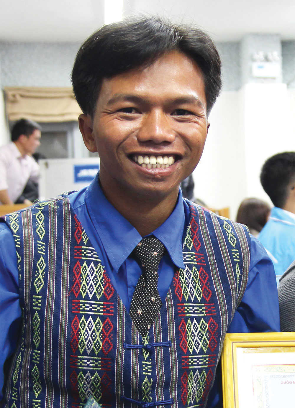 Chàng thanh niên dân tộc M'Nông với giải thưởng Lý Tự Trọng