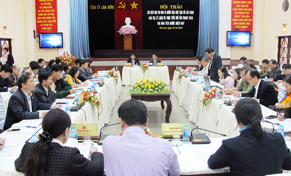 Hội thảo kỷ niệm 70 năm ngày Chủ tịch Hồ Chí Minh ra lời kêu gọi thi đua ái quốc