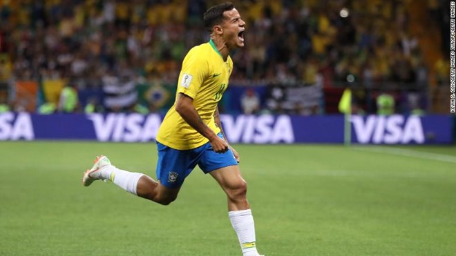 Coutinho lập siêu phẩm, Brazil vẫn không thể đánh bại Thụy Sĩ