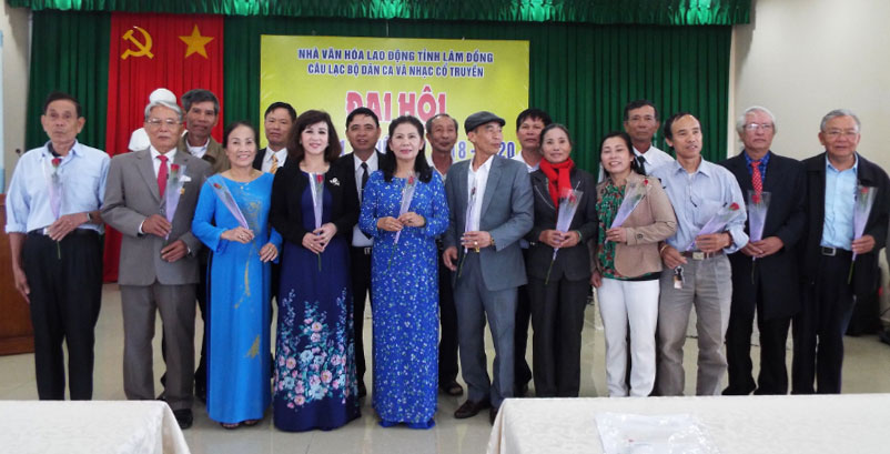 Đại hội lần thứ I CLB Dân ca và Nhạc cổ truyền tỉnh Lâm Đồng nhiệm kỳ (2018 - 2020)