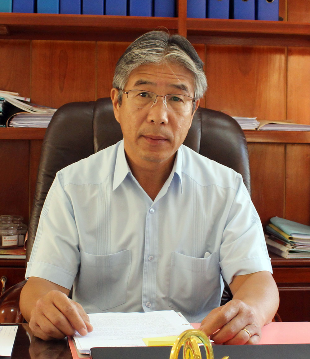 Đồng chí Hoàng Trọng Hiền, Bí thư Huyện ủy Bảo Lâm