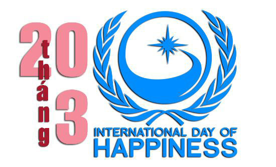 Ảnh minh họa biểu tượng logo Ngày Quốc tế Hạnh phúc của Liên hiệp quốc