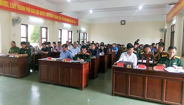 Bảo Lộc: Tổng kết công tác tuyển chọn gọi công dân nhập ngũ năm 2019