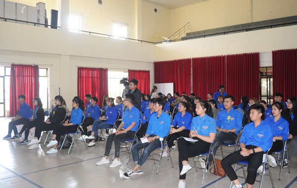 66 đoàn viên tham gia tập huấn "Điều phối viên tỉnh Lâm Đồng 2019"