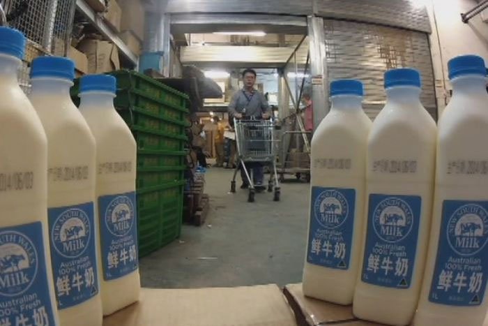  Naturo cho biết sản phẩm sữa tươi của họ đã được xuất khẩu sang Trung Quốc