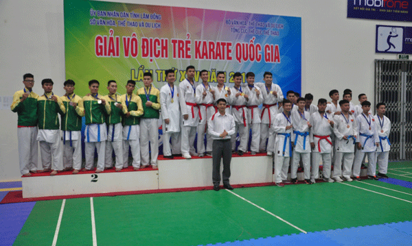 Đoàn Hà Nội dẫn đầu toàn đoàn Giải Vô địch trẻ Karatedo toàn quốc - 2019 tại Đà Lạt