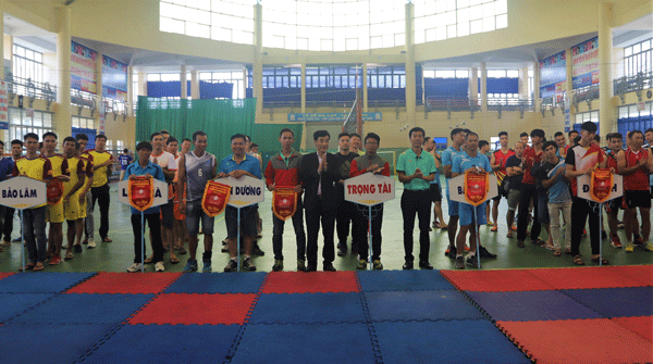 Khai mạc Giải bóng chuyền Nam tỉnh Lâm Đồng năm 2019